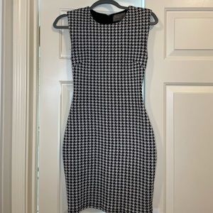 Fitted mini business casual dress Small